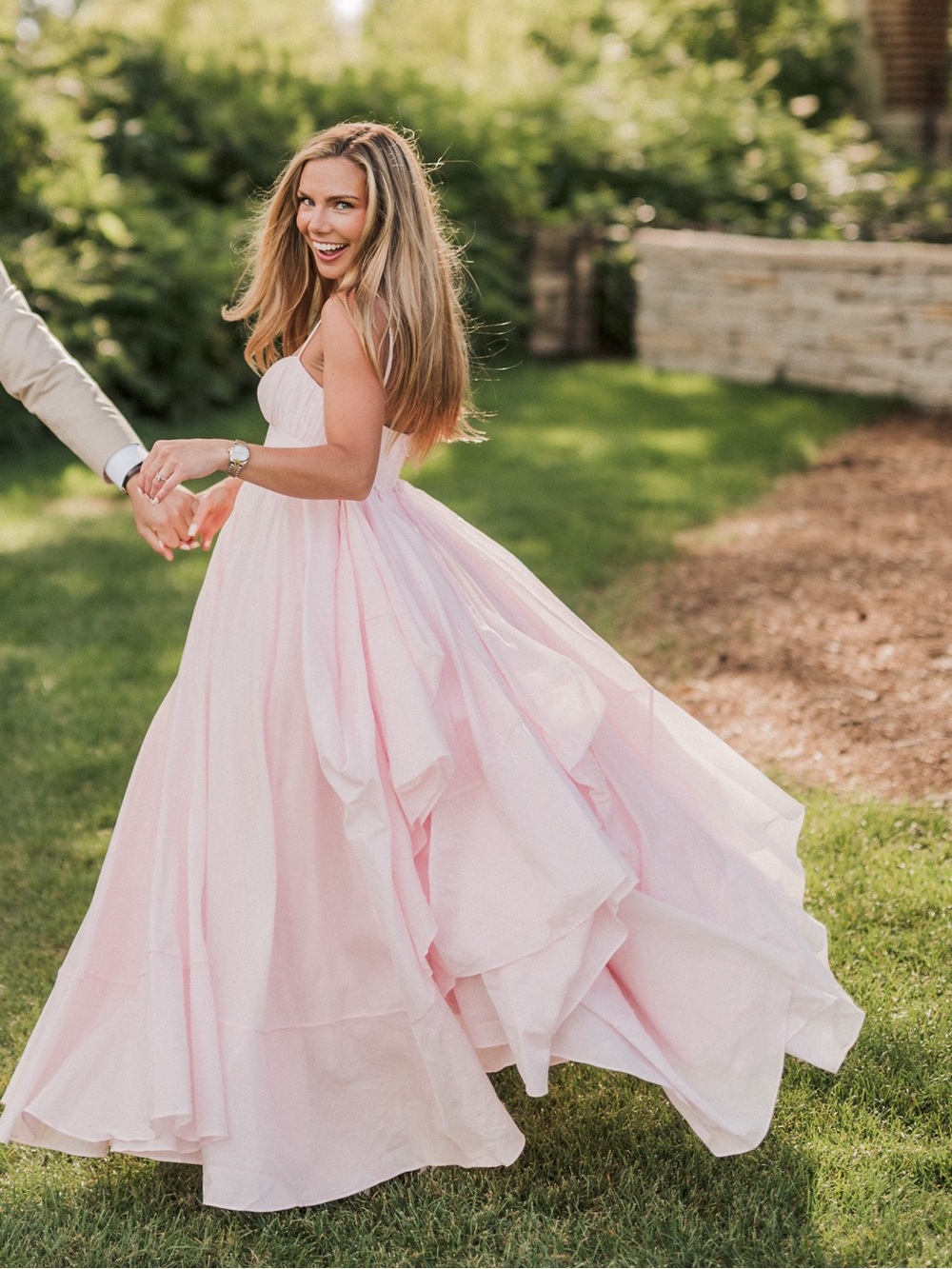 Selkie Blush Pink Gown - Picture 9 of 10